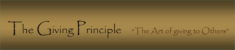 The Giving principle Logo